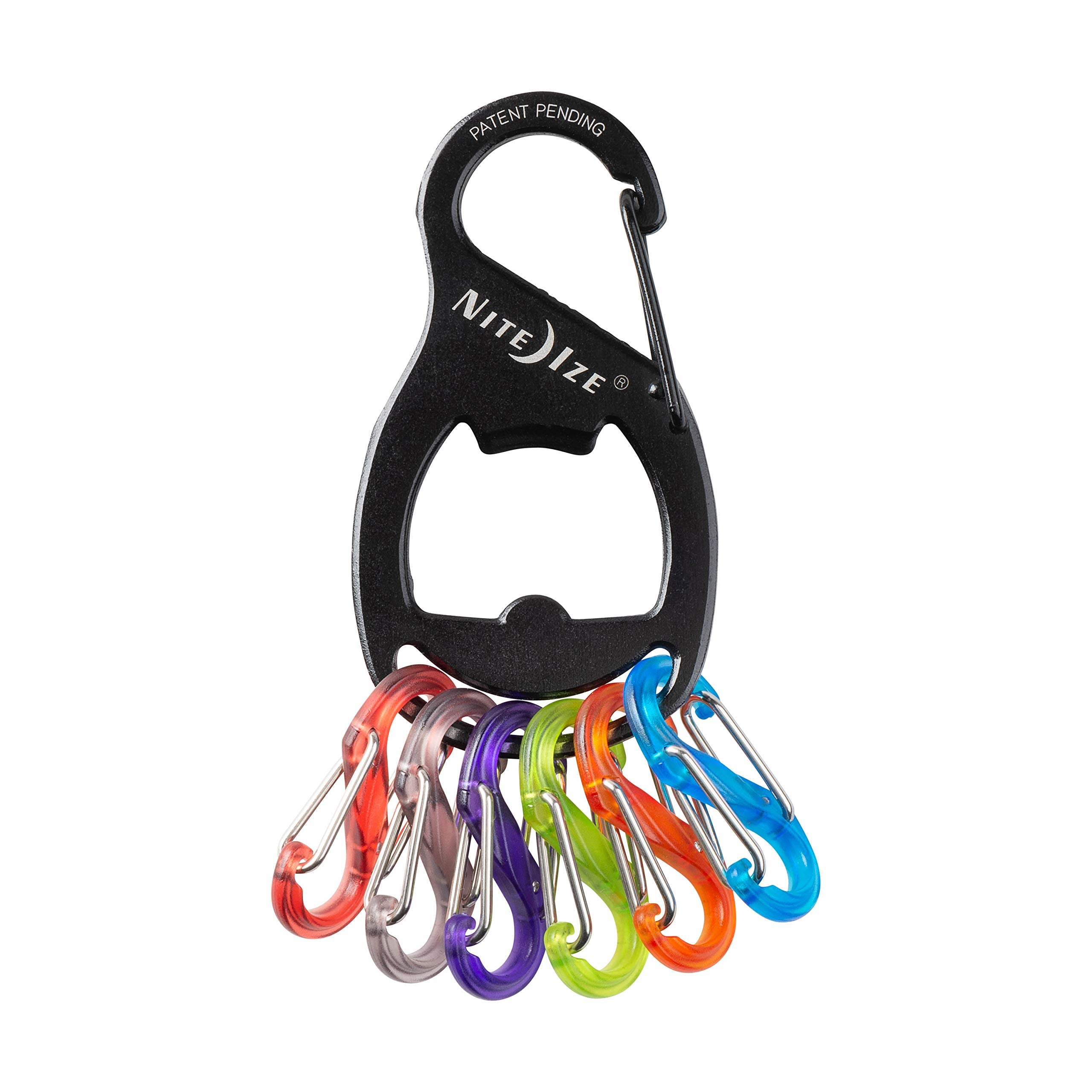 Nite Ize Krb2-01-R6 Black Keyrack+ S-Biner