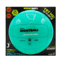 Nightball Led Volleyball - Light Up Glow In The Dark - Outdoor Volleyball Gear For Teens - Teenage Old Gift (Teal)
