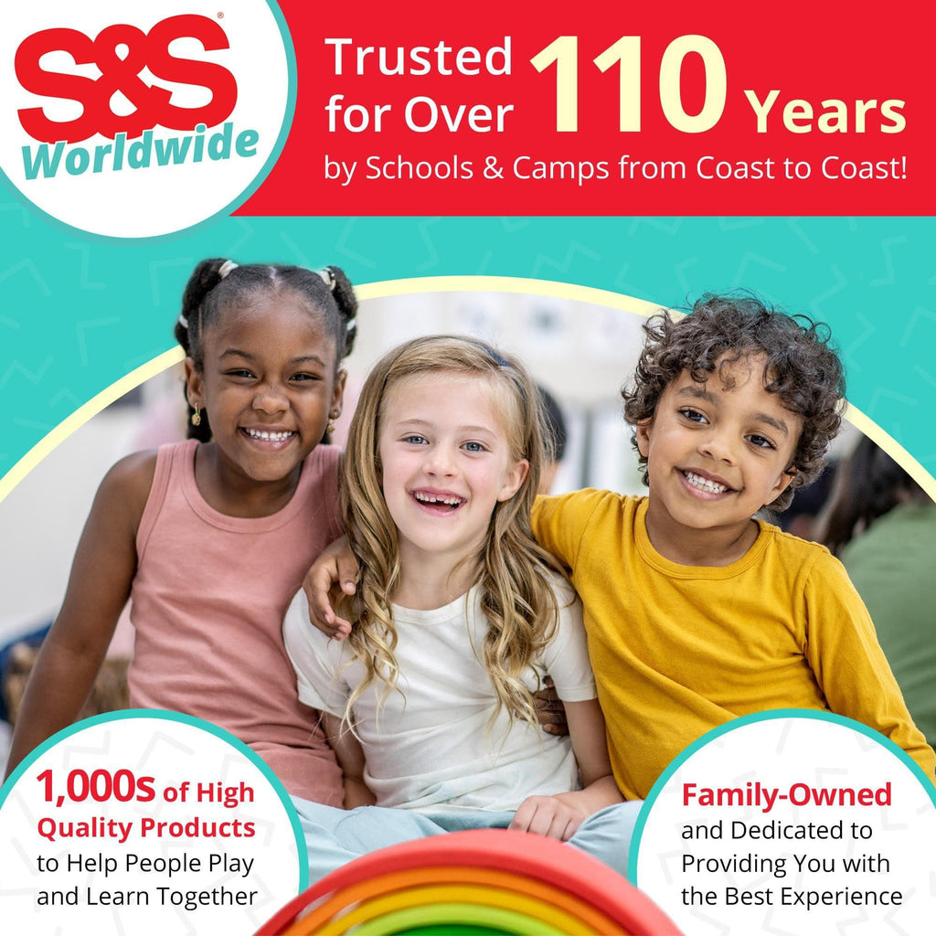 S&S Worldwide 19'' Spectrum Agility Rings (Set Of 6)