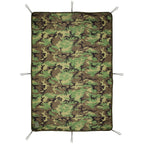 Woodland Camo Military Gear Blanket Army Poncho Liner Woobie Emergency Blanket With Woodland Design - Nylon Military Surplus Col
