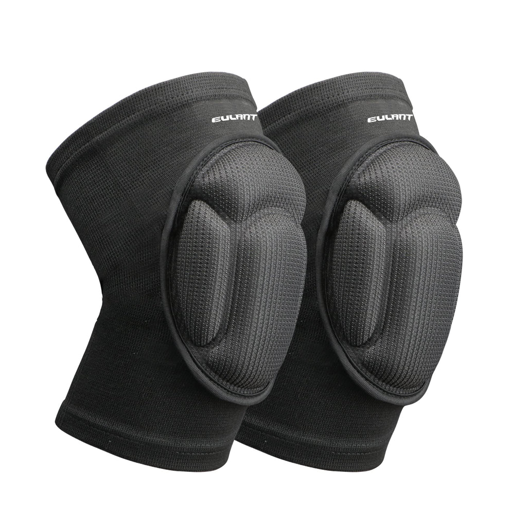 Sborter Knee Pads, Thick Sponge Collisioned Kneepads For Sports & Work, Protective Knee Support Sleeve For Basketball Wrestling 