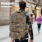kookoomia Military Tactical Backpack 50L Large Day Backpack for Men Molle Army 3 Days Assault Pack Bug Out Bag Water Resistant a