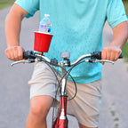 Bike Water Bottle Holder | Cup Holder For Bikes, Motorcycles, Scooters & Walkers | Handlebar Clamp, Durable Abs | Drink Holder F