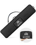 OutdoorMaster Snowboard Bag - 900D Water Resistant Snowboard Travel Bag with Shoulder Strap, Foldable Storage Design - Black, L