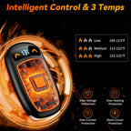 Rechargeable Hand Warmer 2Pack, AI Chips Electric Hand Warmers with LED Display, 3 Temps Portable Magnetic Handwarmers, Pocket-S