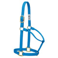 Weaver Leather Original Non-Adjustable Nylon Horse Halter, Yearling, Hurricane Blue
