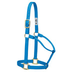 Weaver Leather Original Non-Adjustable Nylon Horse Halter, Yearling, Hurricane Blue