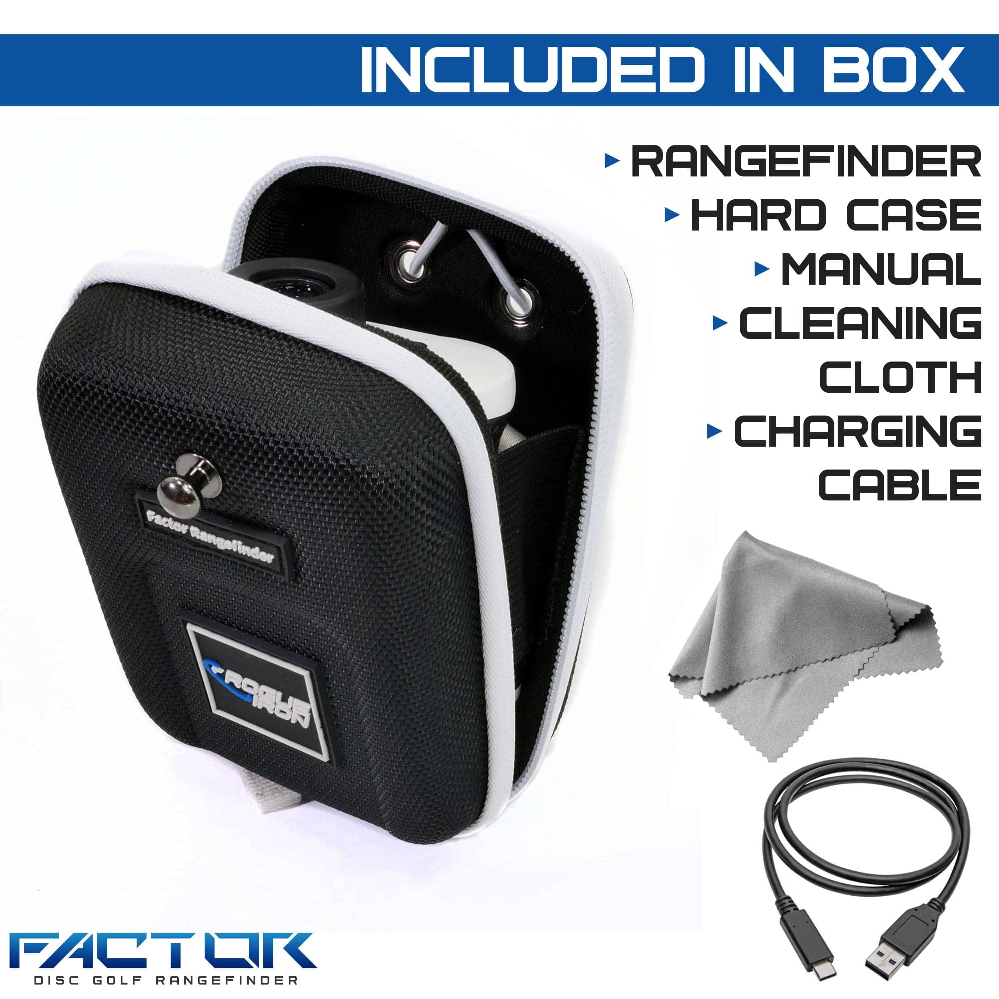Rogue Iron Disc Golf Range Finder Measures In Feet Rangefinder
