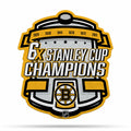 Rico Industries Nhl Boston Bruins Champ Shape Cut Pennant - Home And Living Room D  Cor - Soft Felt Ez To Hang