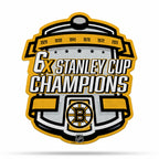Rico Industries Nhl Boston Bruins Champ Shape Cut Pennant - Home And Living Room D  Cor - Soft Felt Ez To Hang