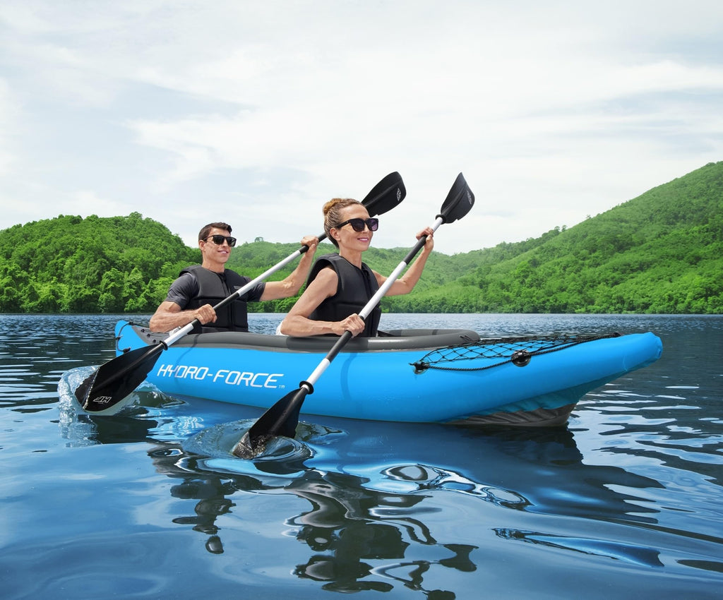 Hydro-Force Cove Champion X2 Inflatable Kayak Set 10