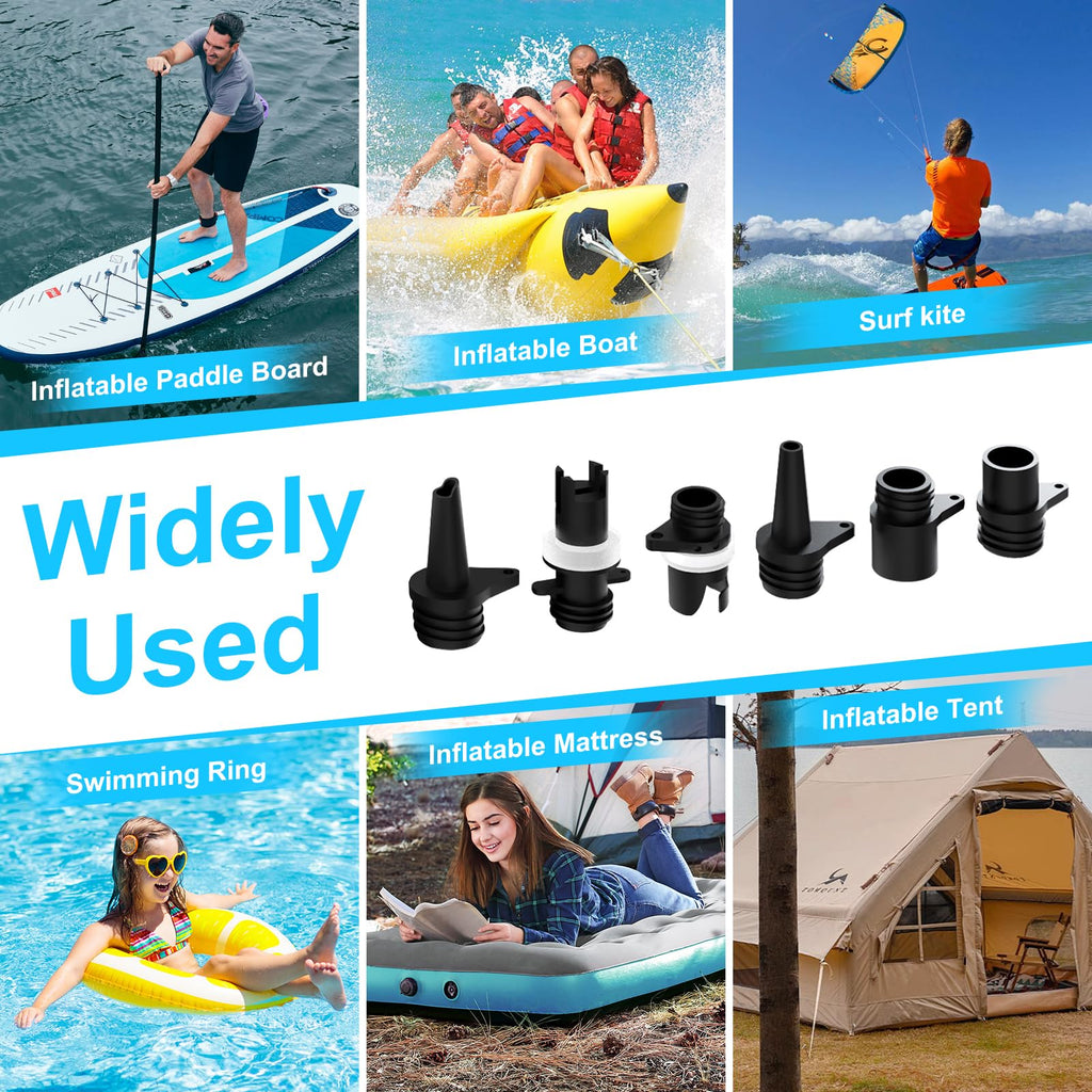 Electric Paddle Board Pump, 20Psi 12000Mah Rechargeable Sup Pump With Storage Bag, Intelligent Dual Stage Inflation & Deflation,