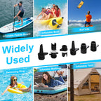 Electric Paddle Board Pump, 20Psi 12000Mah Rechargeable Sup Pump With Storage Bag, Intelligent Dual Stage Inflation & Deflation,