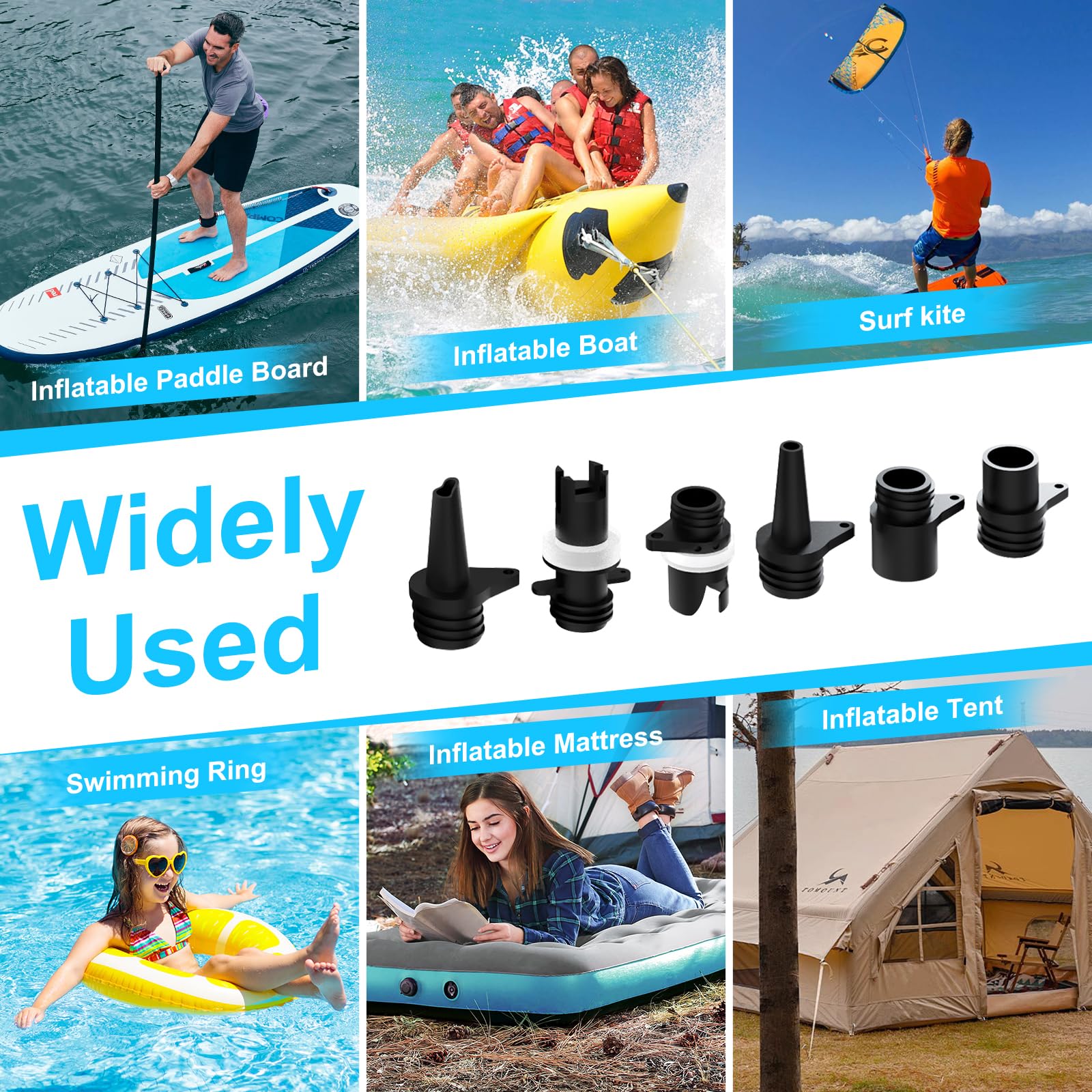 Electric Paddle Board Pump, 20Psi 12000Mah Rechargeable Sup Pump With Storage Bag, Intelligent Dual Stage Inflation & Deflation,