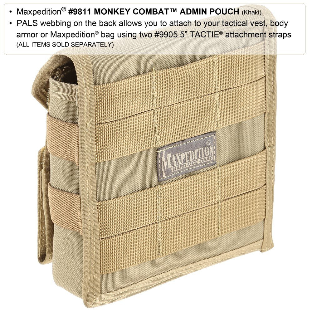 Maxpedition MX9811B-BRK Monkey Combat Pouch