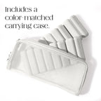 Bala Bangles Wrist & Ankle Weights for Women & Men (Bone) - 1 Pound Adjustable Silicone Weighted Bracelet Set for Gym, Yoga, Pil