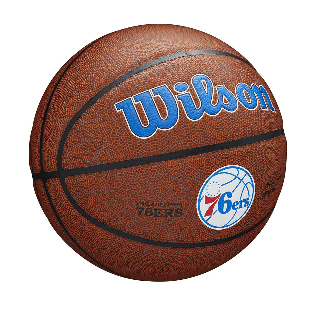 Wilson Nba Philadelphia 76Ers Size 7 Basketball - Purefeel Cover
