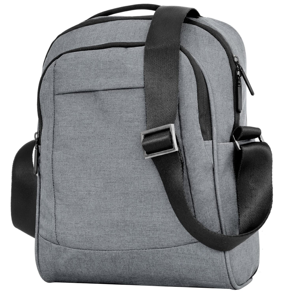 Fatmug Sling Cross Body, One Side Shoulder Bag Men & Women Tablet Bag(Upto 10 In)Light Grey