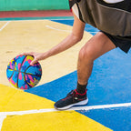 AND1 Ultra Grip Basketball: Official Regulation Size 7 (29.5 inches) Rubber- Deep Channel Construction Streetball, Made for Indo