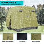 10L0L 4 Passenger Golf Cart Cover Fits Ezgo, Club Car, Yamaha, 400D Waterproof Windproof Sunproof Outdoor All-Weather Polyester