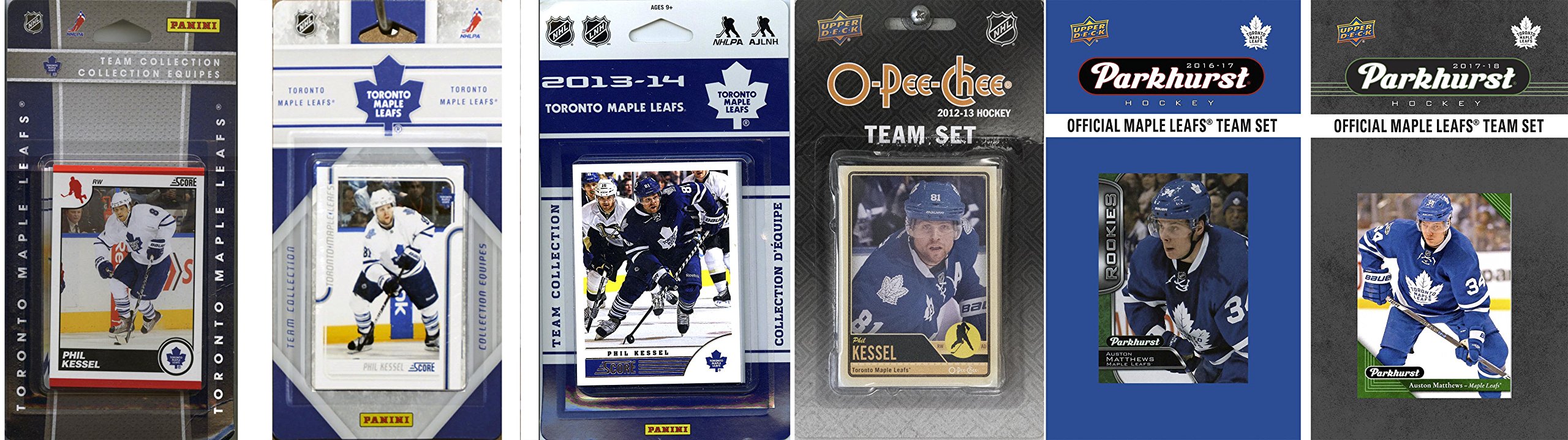 Nhl Toronto Maple Leafs 6 Different Licensed Trading Card Team Sets