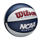 Wilson Ncaa Elevate Basketball - Size 7-29.5'', White/Navy