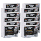 Better Grillin Scrubbin Stone Grill Cleaner-Scouring Brickbarbecue Grill Brushbarbecue Cleaner For Bbq, Griddle, 12Pk