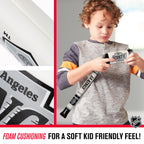 Franklin Sport Los Angeles Kings Nhl Mini Soft Hockey Stick Set - Great Toy For Kids- Nhl Team Soft Foam Mini Knee Hockey Stick