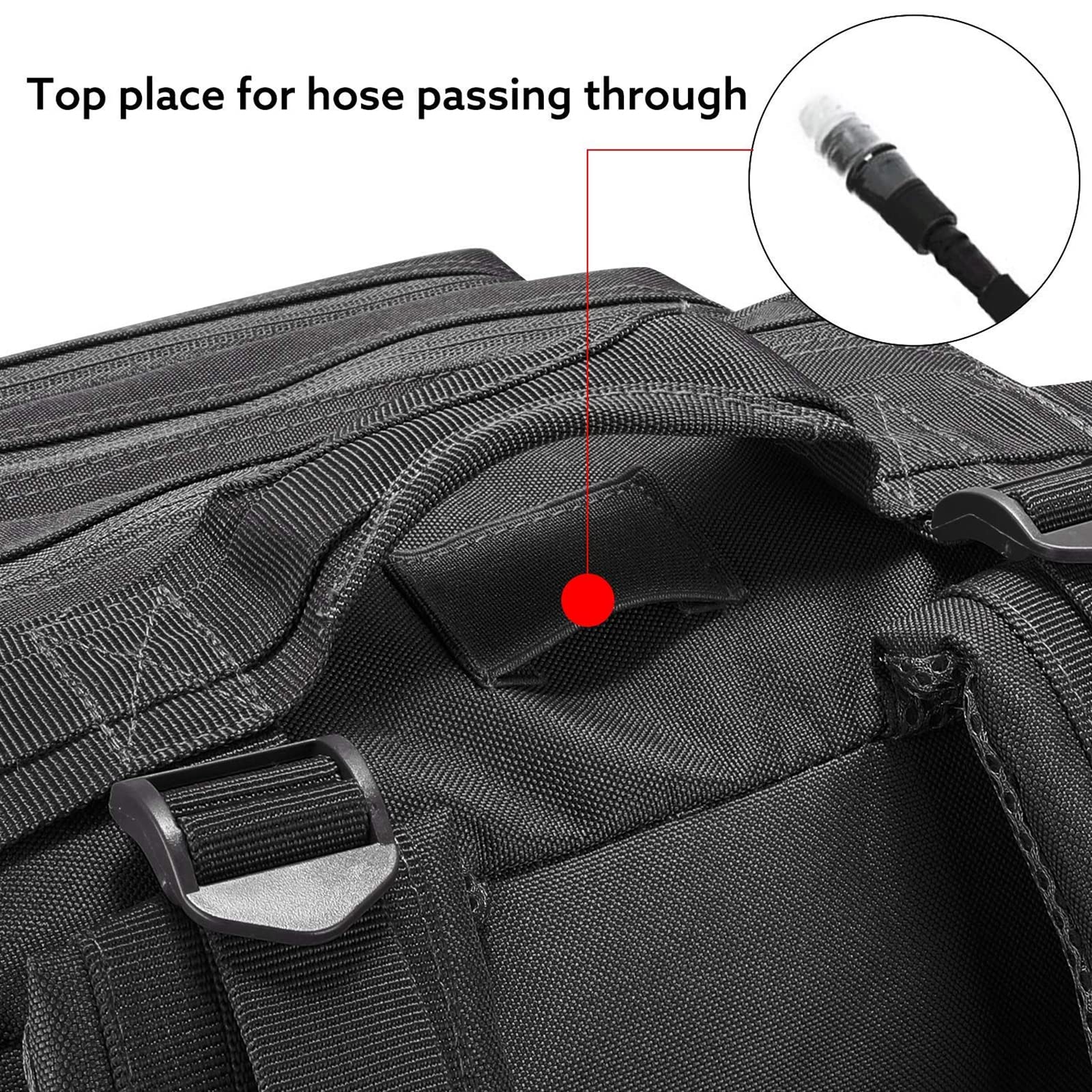 G4Free 45L Military Tactical Backpack 3 Day Assault Survival Molle Pack Bug Out Bag Travel Fishing Backpack Rucksack