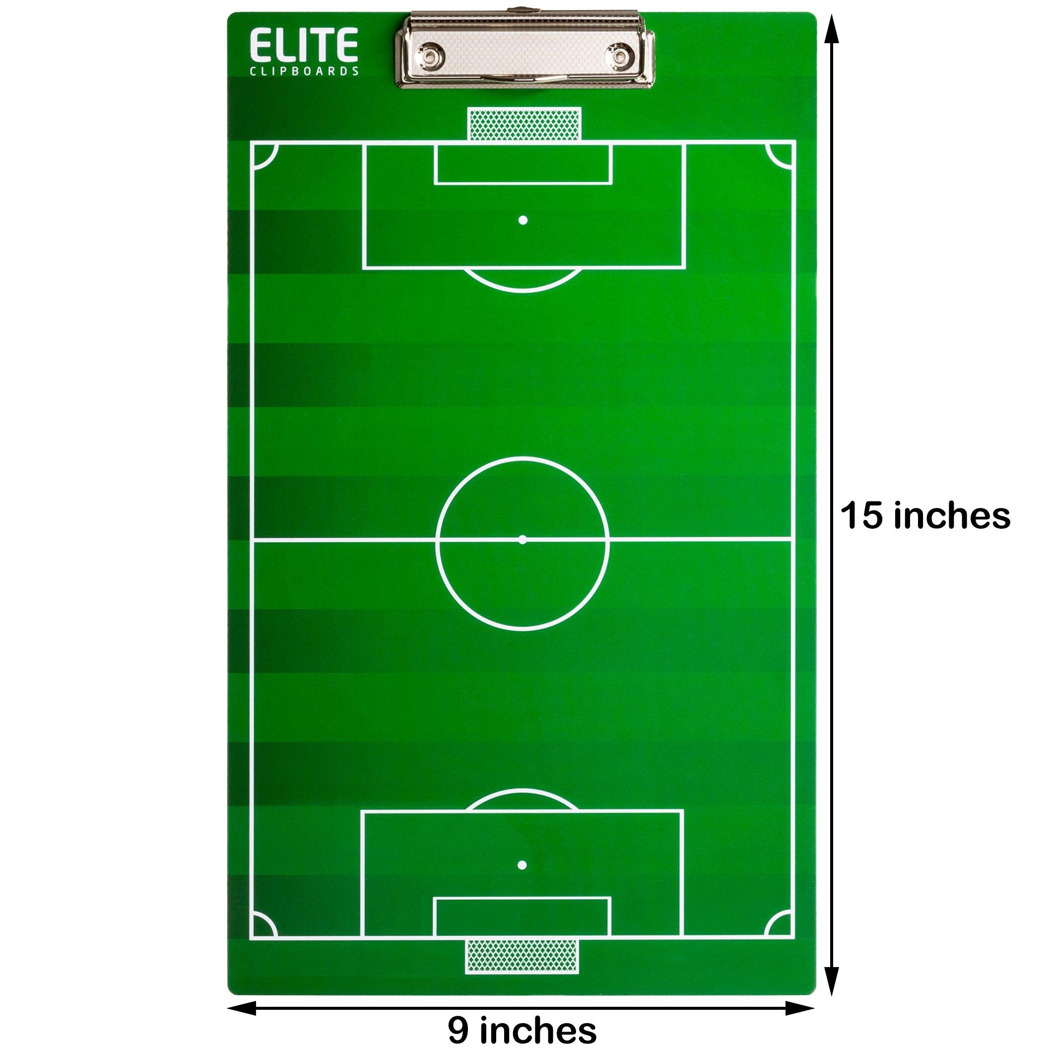 Elite Clipboards Dry Erase Coaches Clipboards  Basketball, Baseball, Soccer, Football, Hockey, Volleyball, Lacrosse (Soccer)