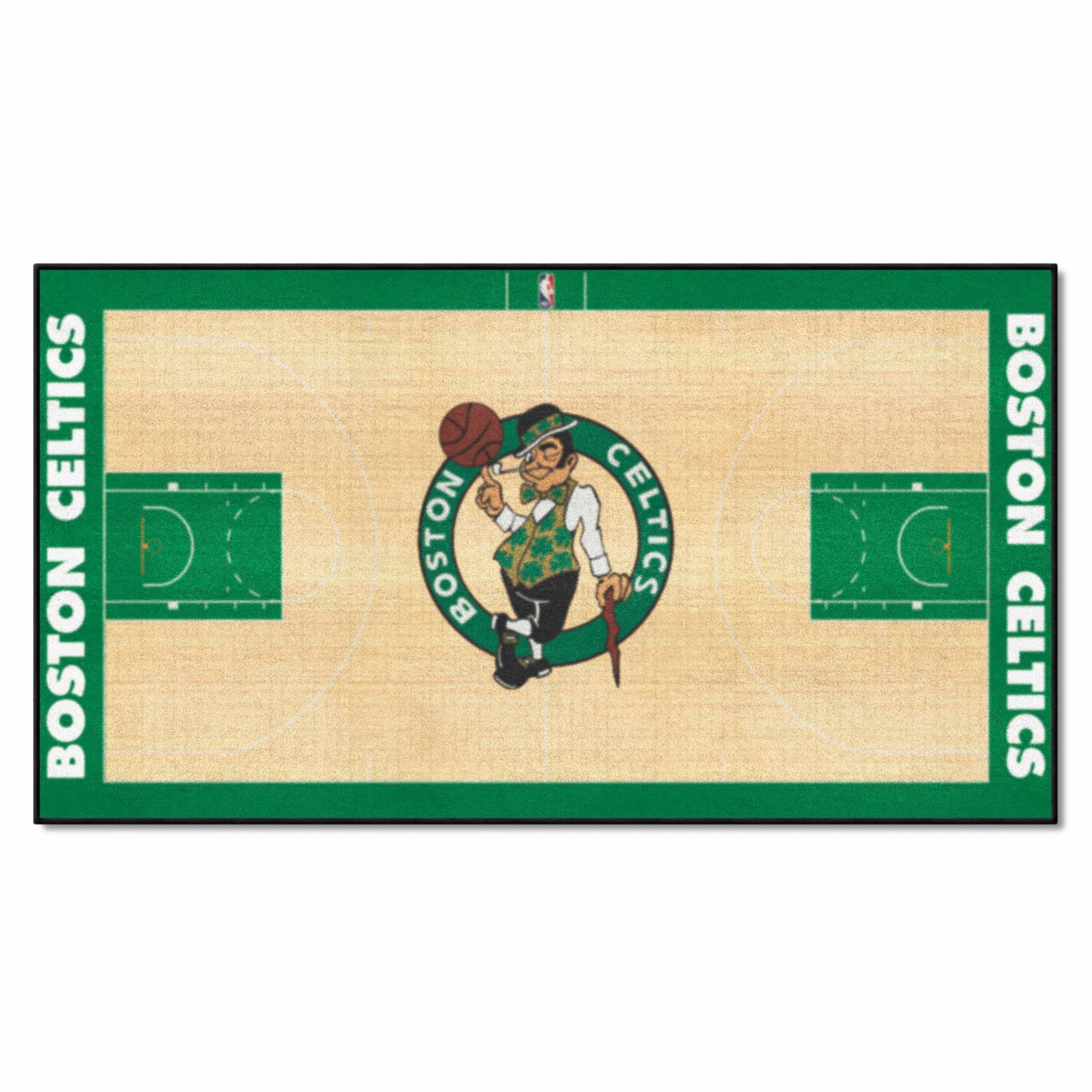 Fanmats 9205 NBA Boston Celtics Court Nylon Court Runner 30 Inch x 54 Inch