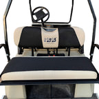 10L0L Golf Cart Rear Seat Cover Fit Most Club Car Ezgo,Machine Washable Soft Breathable Warmer Back Seat Covers Set For Cushions