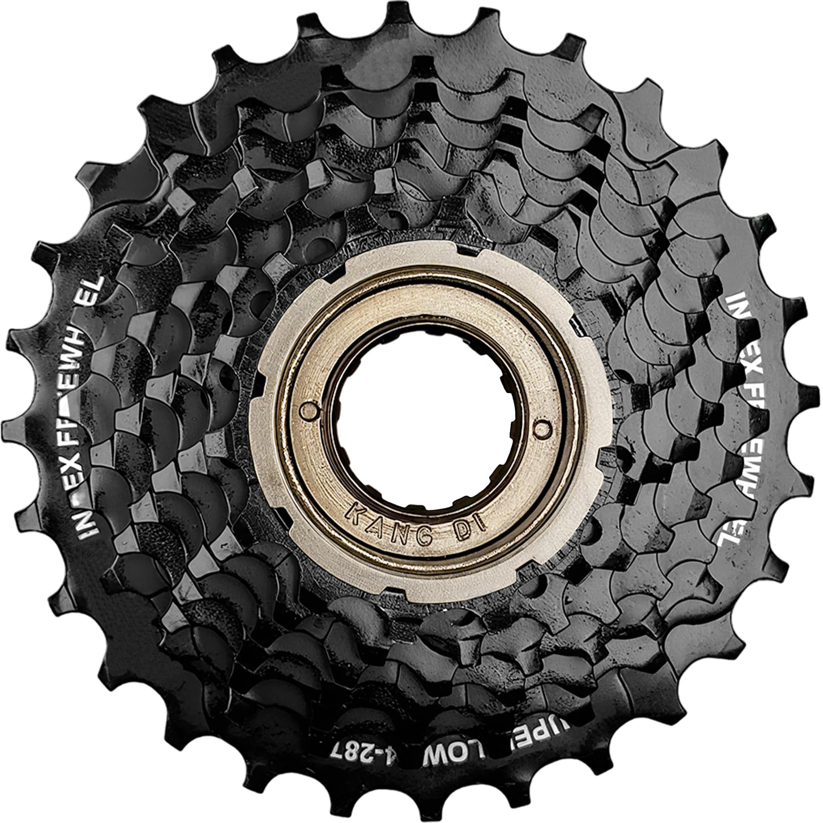 Relwears Bike Freewheel 7 Speed Tourney Screw On Multiple Bicycle Freewheel 14-28T for Mountain Bike Folding Bike