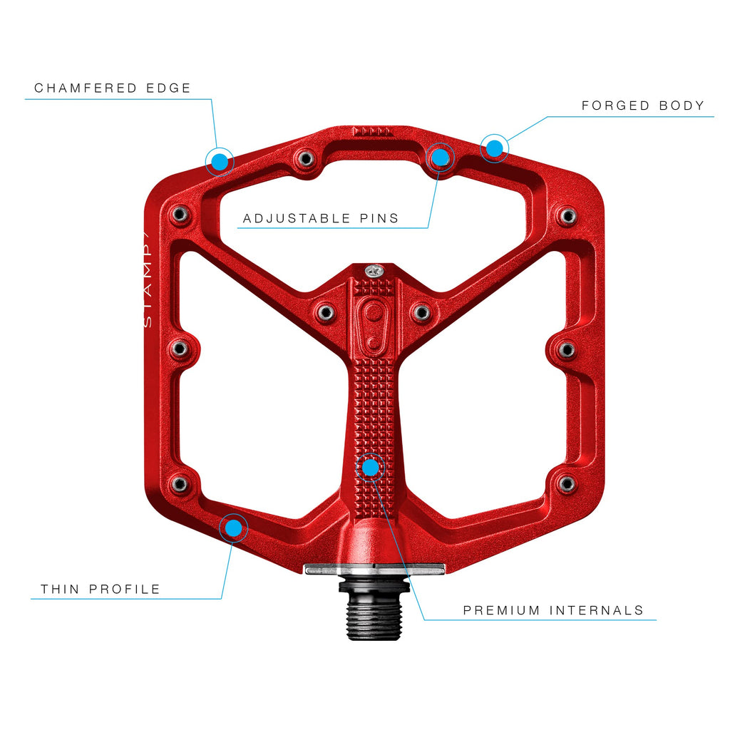 Crankbrothers Stamp 7 Large Red