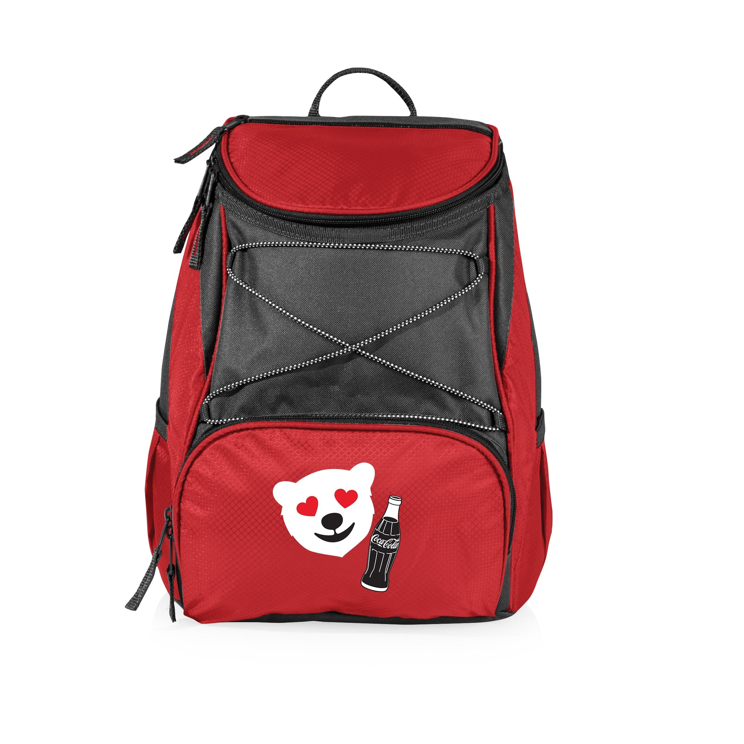 Oniva - A Picnic Time Brand Coca-Cola Ptx Backpack Cooler, Soft Cooler Backpack, Insulated Lunch Bag