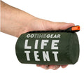 Go Time Gear Emergency Tent - Reflective Heat Shield for Survival Gear & Supplies - Waterproof & Windproof Shelter for Emergency