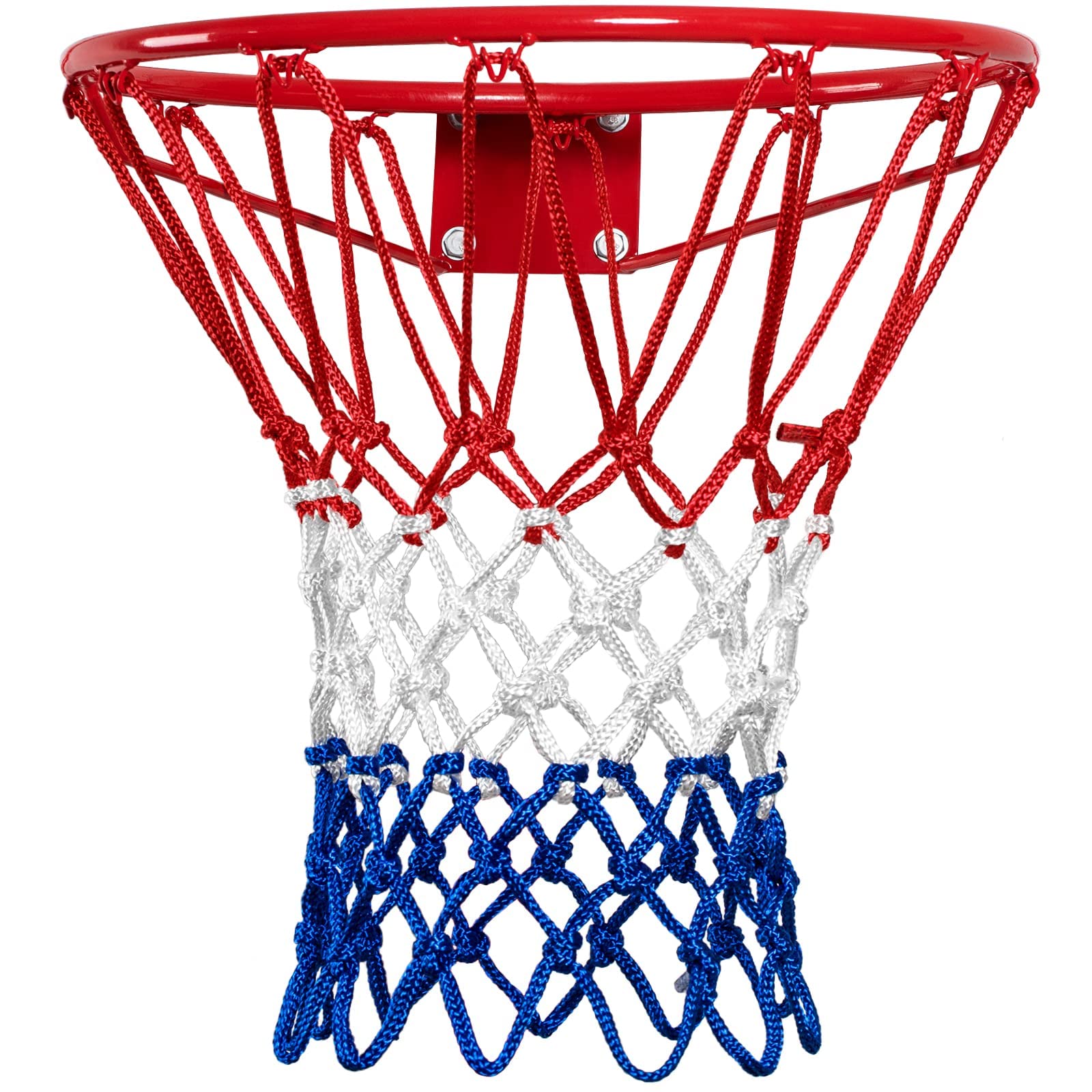 Neijiang Basketball Net Replacement, 2023 Upgrade Thick Professional Basketball Nets Heavy Duty Outdoor, All Weather Anti Whip C