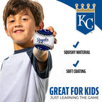 Franklin Sports Mlb Kansas City Royals Team Baseball - Mlb Team Logo Soft Baseballs - Toy Baseball For Kids - Great Decoration F