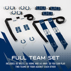 Franklin Sports Nfl Indianapolis Colts Flag Football Sets - Nfl Team Flag Football Belts And Flags - Flag Football Equipment For