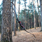 Pmz Recurve Bow And Arrow, Newset Professional Aldults Archery Hunting Bow, 60'' Wooden Takedown Bow, For Youth Beginners To Adv