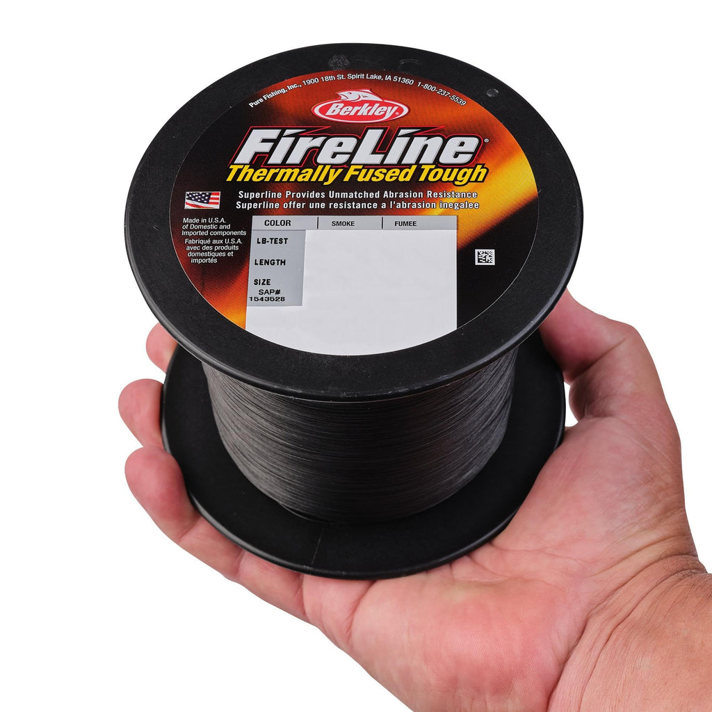 Berkley Fireline Superline, Smoke, 17Lb | 7.7Kg, 1500Yd | 1371M Fishing Line, Suitable For Freshwater Environments