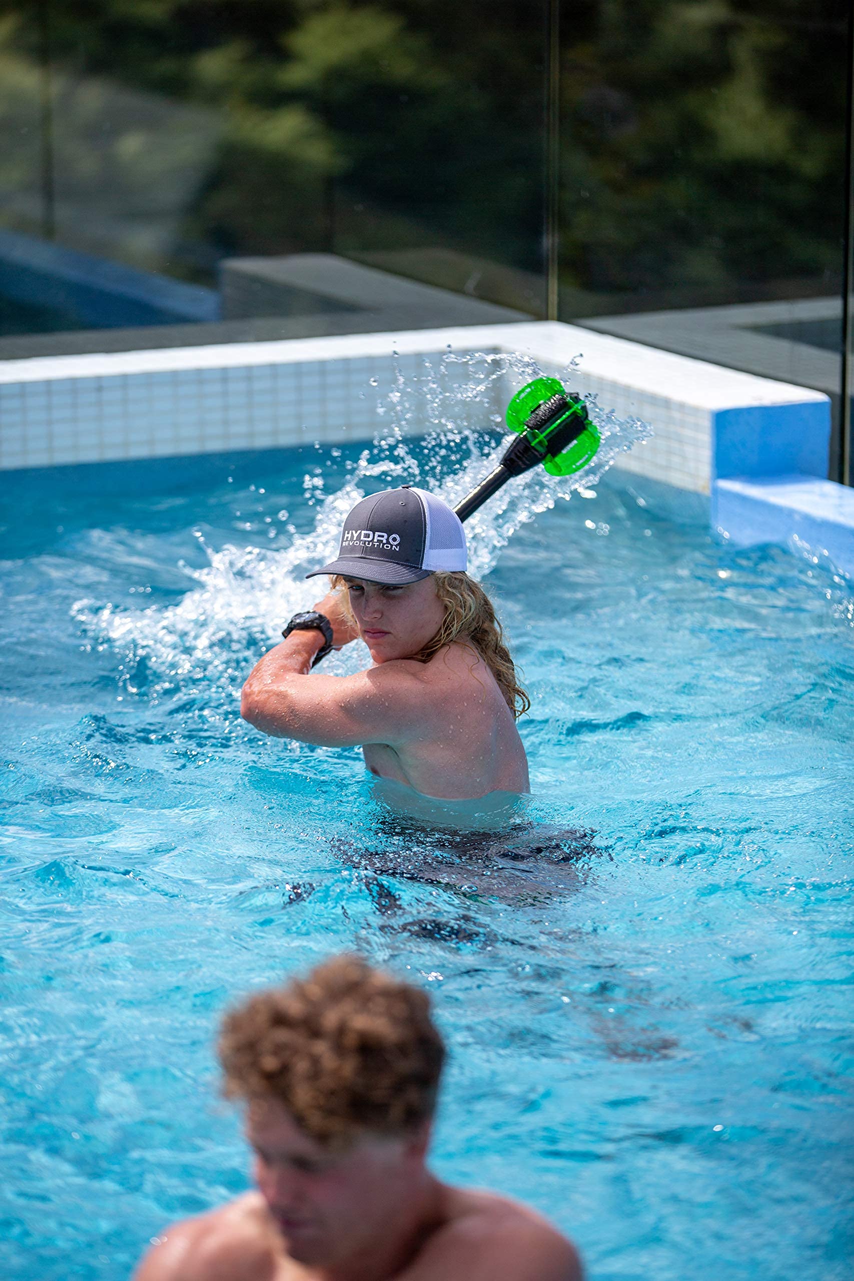 Hydrorevolution Pool Swing Trainer  Functional Aquatic Tool For Increasing Swing Power And Speed  Core Development Trainer  Incr