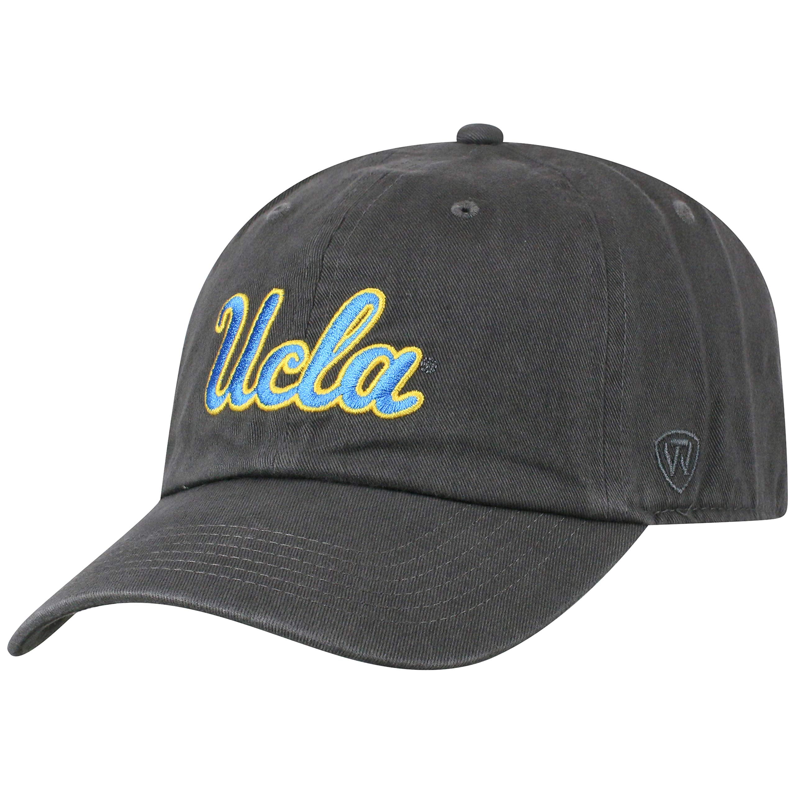 Top Of The World Ucla Bruins Men'S Adjustable Relaxed Fit Charcoal Icon Hat, Adjustable