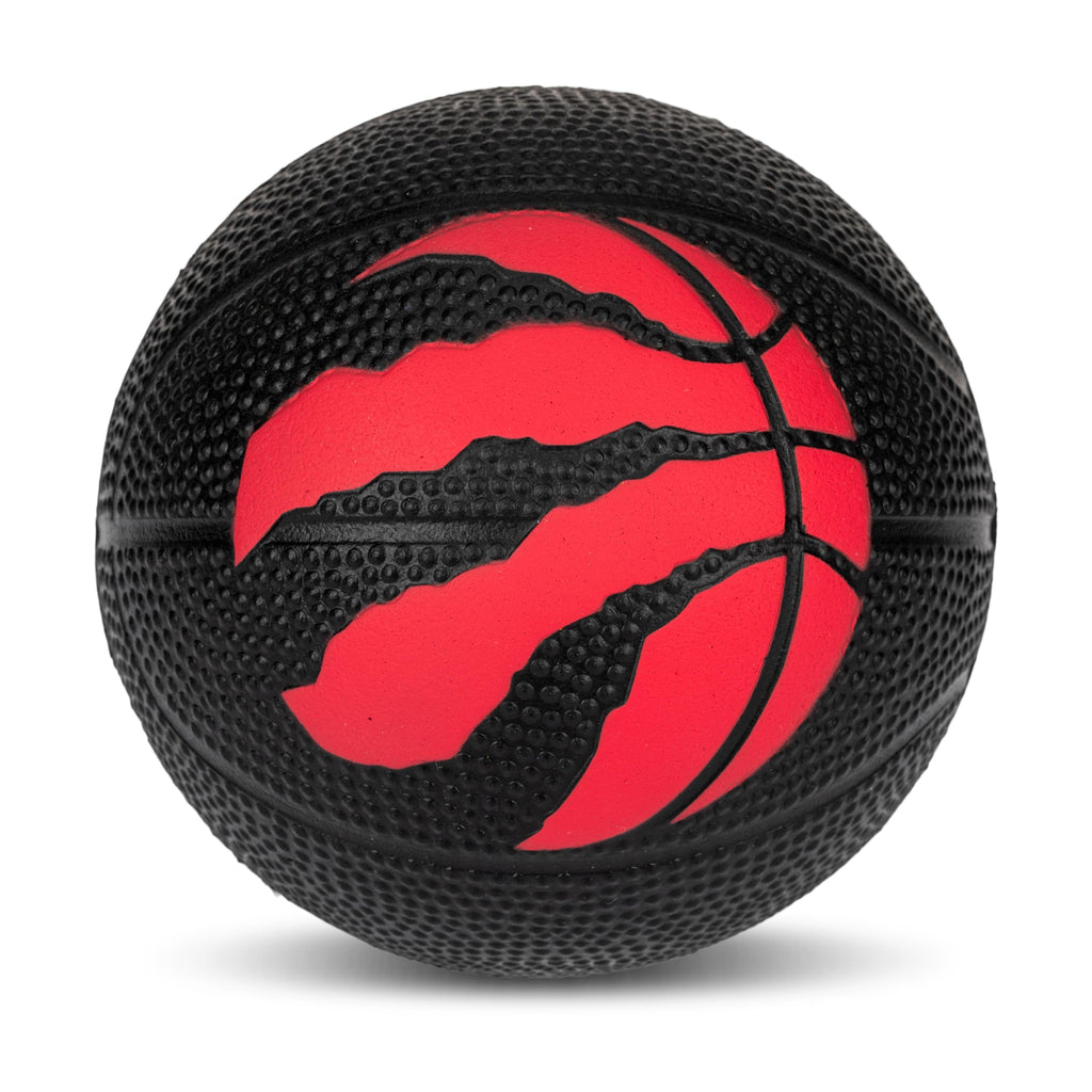 Franklin Sports Nba Toronto Raptors Mini Foam Basketball - Kids 5.5'' Inch Toy Basketball For Over The Door + Mini Indoor Hoops