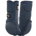 Classic Equine Flexion by Legacy2 Support Boots, Front (Dark Denim, Large)