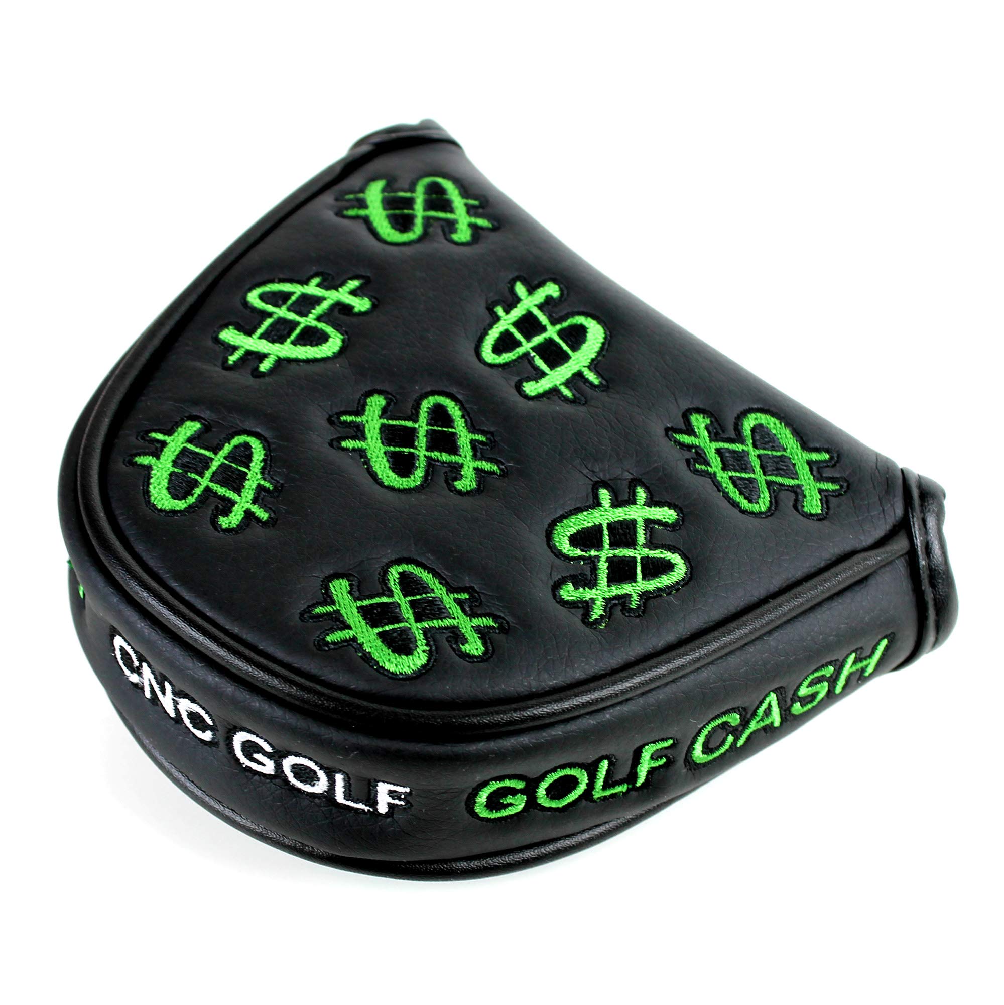 Cnc Golf Cash Money Black Mallet Putter Cover Headcover For Scotty Cameron Taylormade Odyssey 2Ball