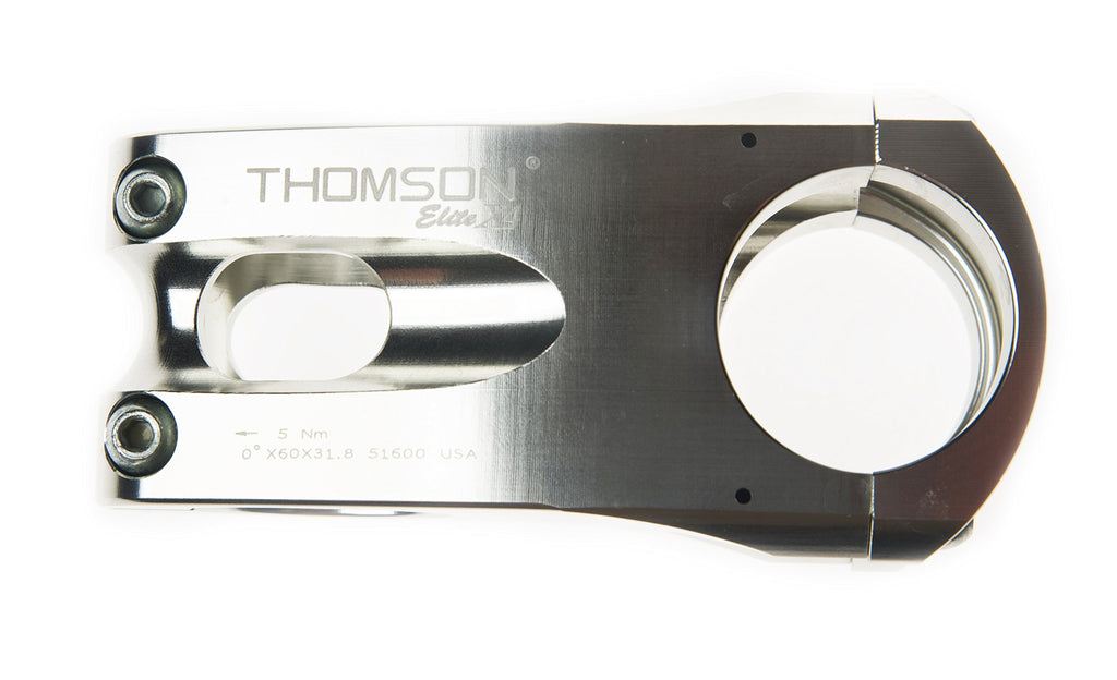 Thomson X4 31.8 Bicycle Stem (1-1/8 X 0-Degree X 50Mm, Silver)