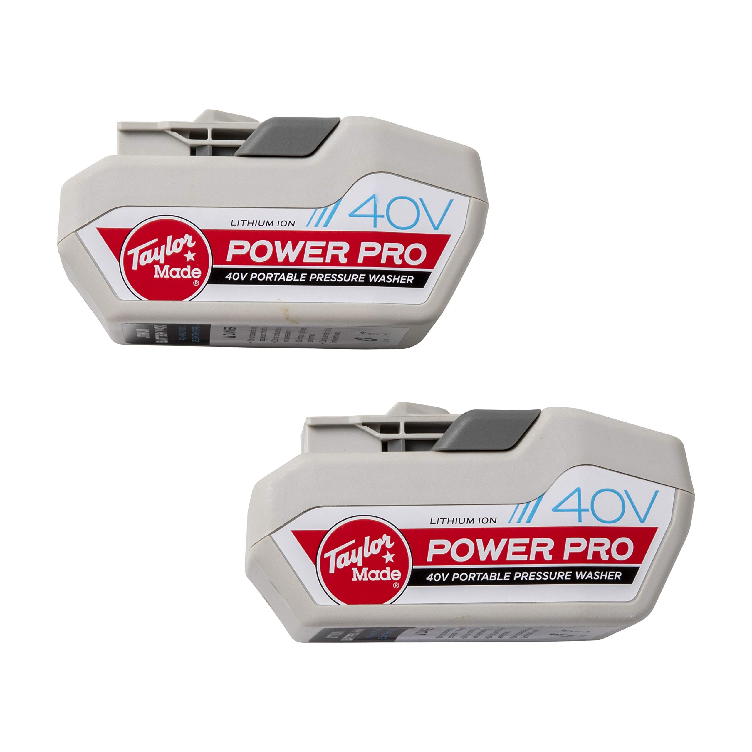 Taylor Made Power Pro 40V Power Washer - 520 Max Psi With Adjustable Pressure Settings - Long And Rotatable Nozzle, 6-In-1 Spray