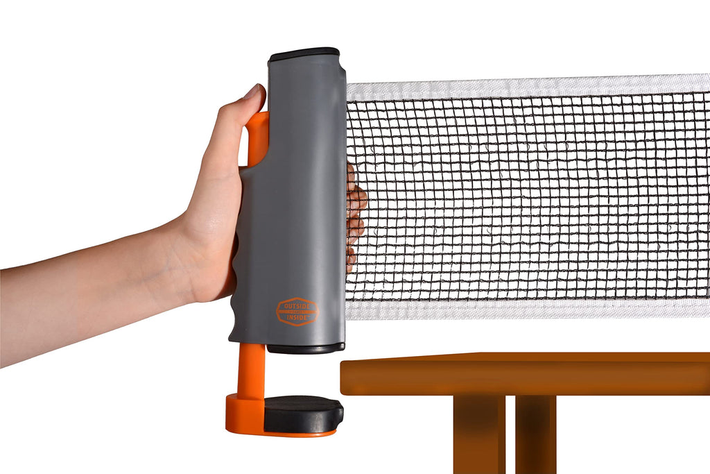 Outside Inside Backpack Travel Ping-Pong Set For Camping, Backyard & Outdoors