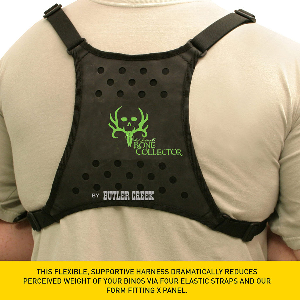 Butler Creek Bone Collector 16126 Deluxe Bino Harness Black Clam